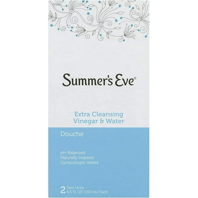 Summer's Eve Extra Cleansing Vinegar & Water Douche, 2 CT (Pack 2