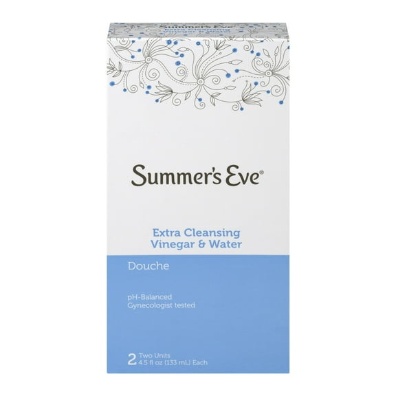 Summer's Eve Extra Cleansing Vinegar & Water Douche 2 Each (Pack of 4)