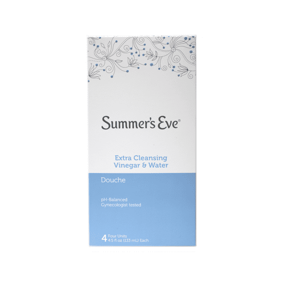 Summer's Eve Extra Cleansing Vinegar and Water Douche, 4.5 Fl Oz