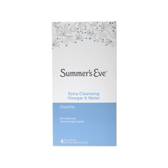 Summer's Eve Extra Cleansing Vinegar and Water Douche, 4.5 Fl Oz