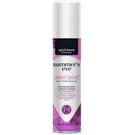Summer's Eve Feminine Deodorant Spray, Island Splash, 2 oz
