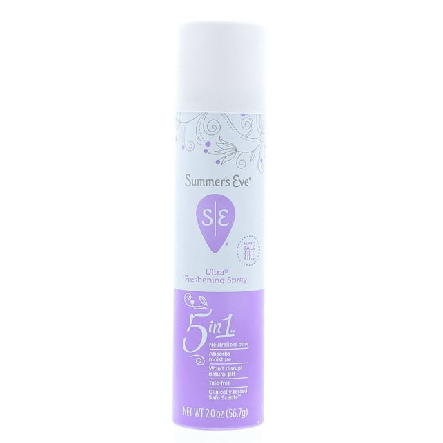 Summer's Eve Feminine Deodorant Spray Ultra Extra Strength 2 oz (Pack