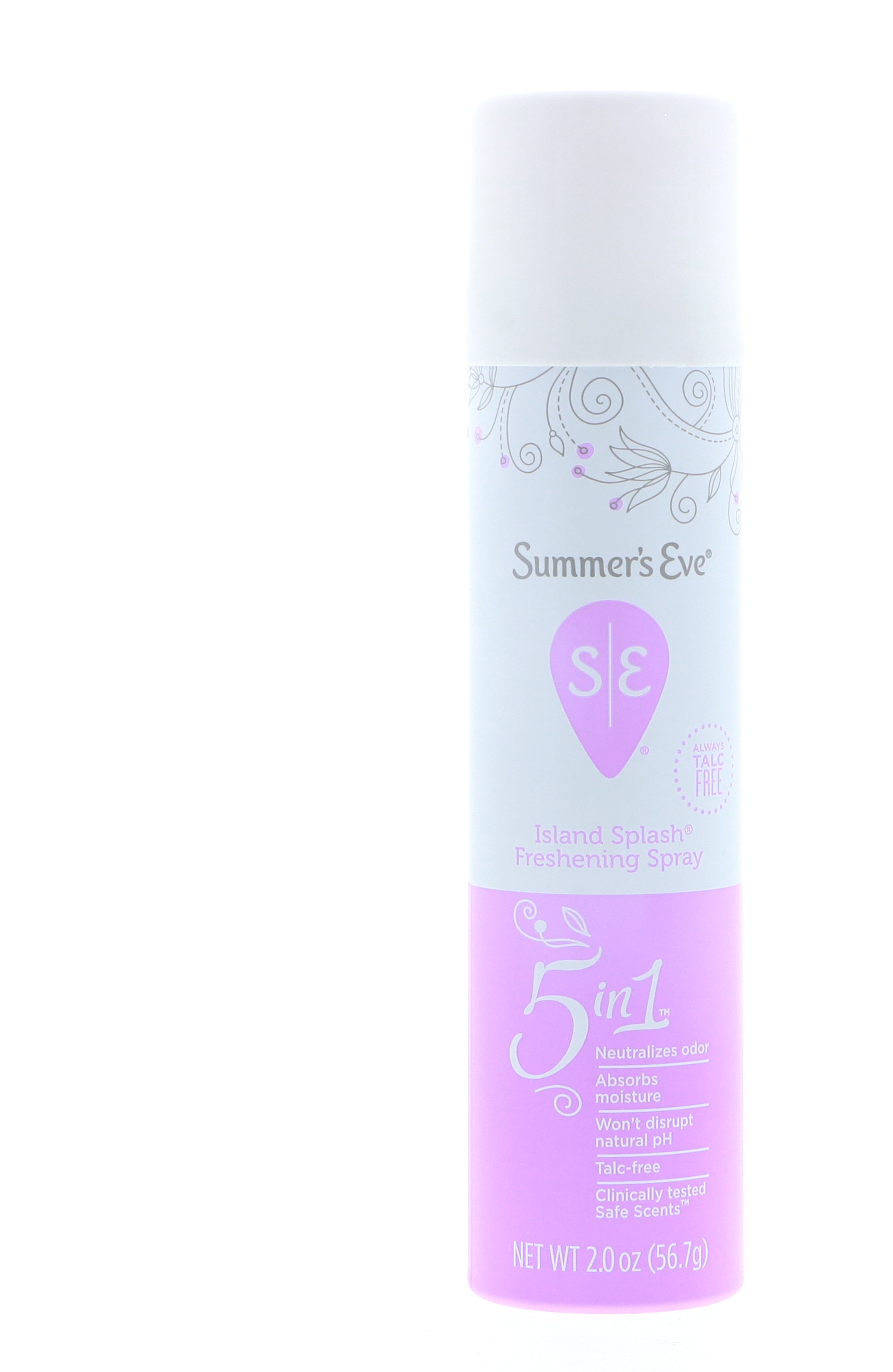 Summer's Eve Feminine Spray ISLAND SPLASH 2 oz ( 3 pack ) pink ****