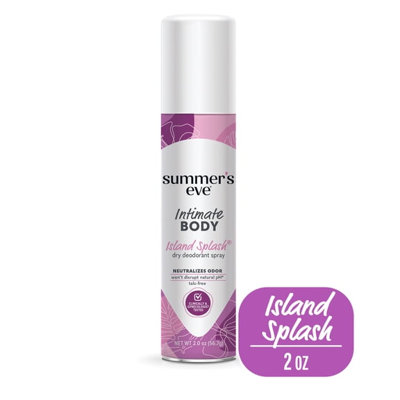 Summer's Eve Island Splash Daily Refreshing Feminine Spray, 2 oz