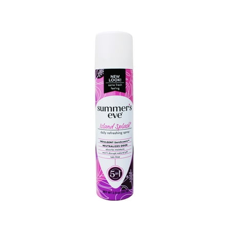 Summer's Eve Island Splash Freshening Spray, 2 oz 24 Pack