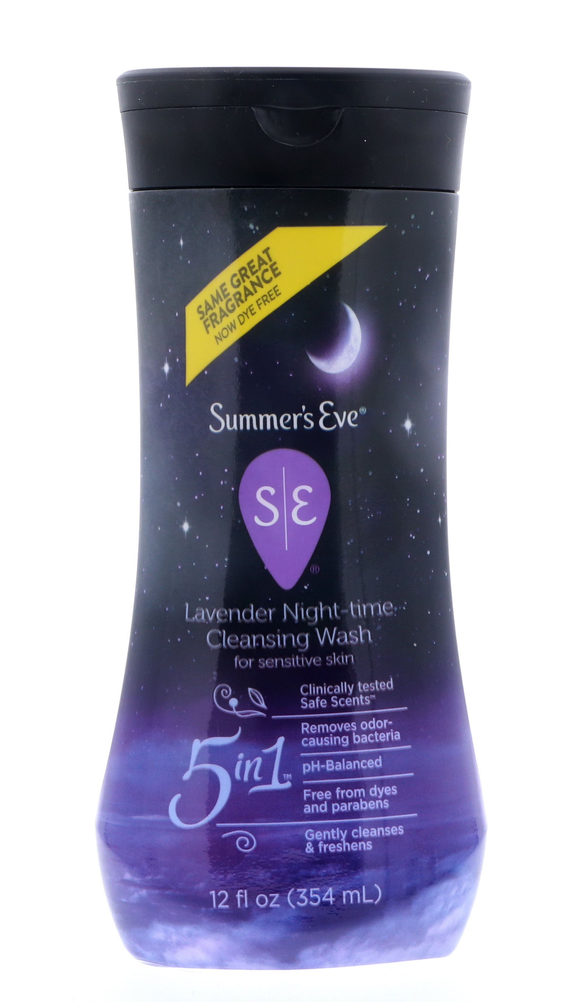 Summer's Eve Lavender Night-Time Cleansing Wash, 12 oz