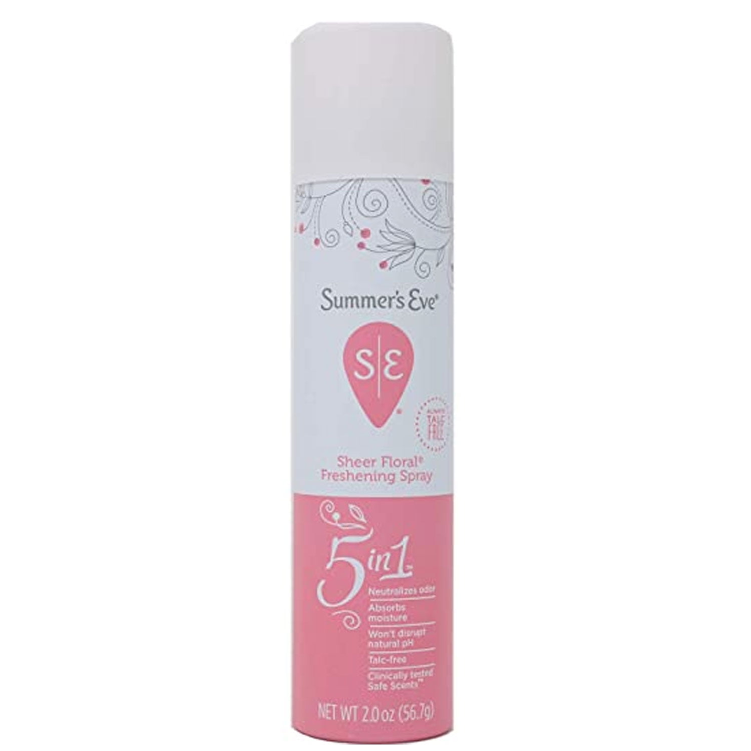 Summer's Eve [Sheer Floral] Freshening Spray 2 Oz - Walmart.com