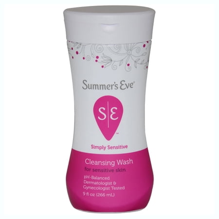 Summer’s Eve Simply Sensitive All-Over Daily Feminine Wash, 9 fl oz