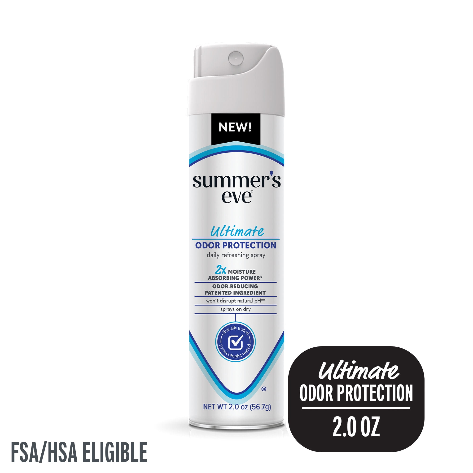 Summer’s Eve Ultimate Odor Control Daily Feminine Spray, 2 oz