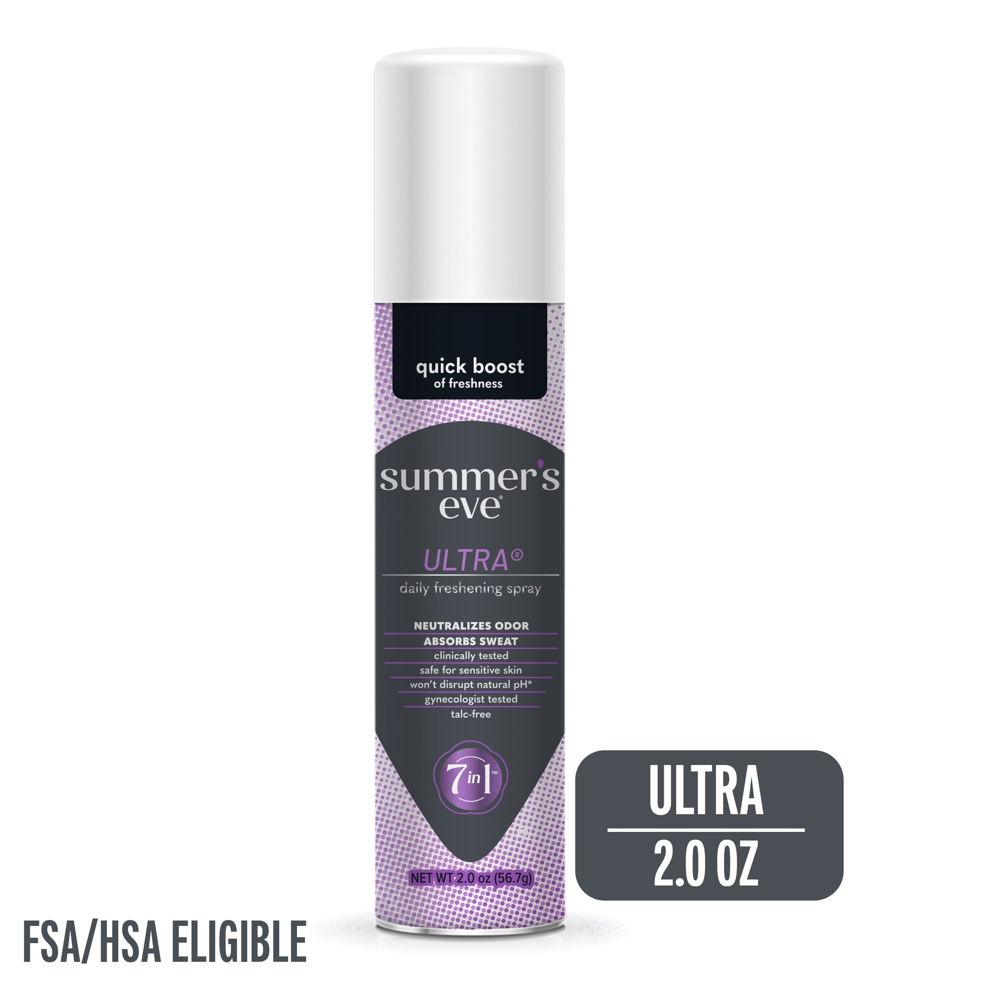 Summer's Eve Ultra Daily Active Feminine Spray, 2 oz