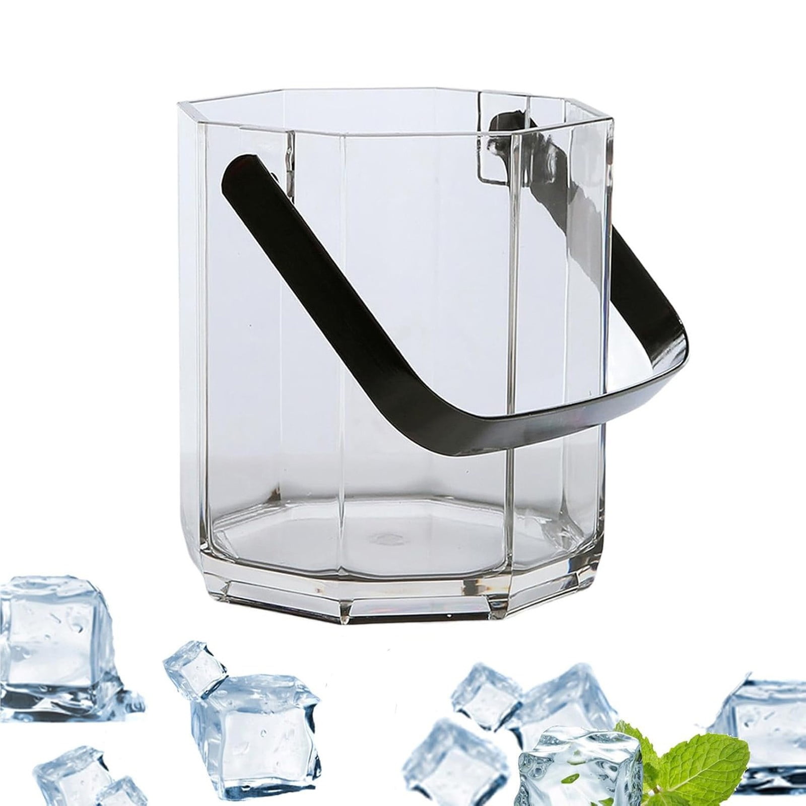 Summer's Ultimate Beverage Companion Portable Plastic Ice Bucket