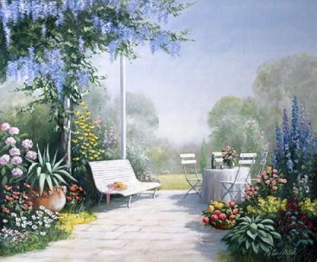 Summer silence Canvas Art - Peter Motz (20 x 24)