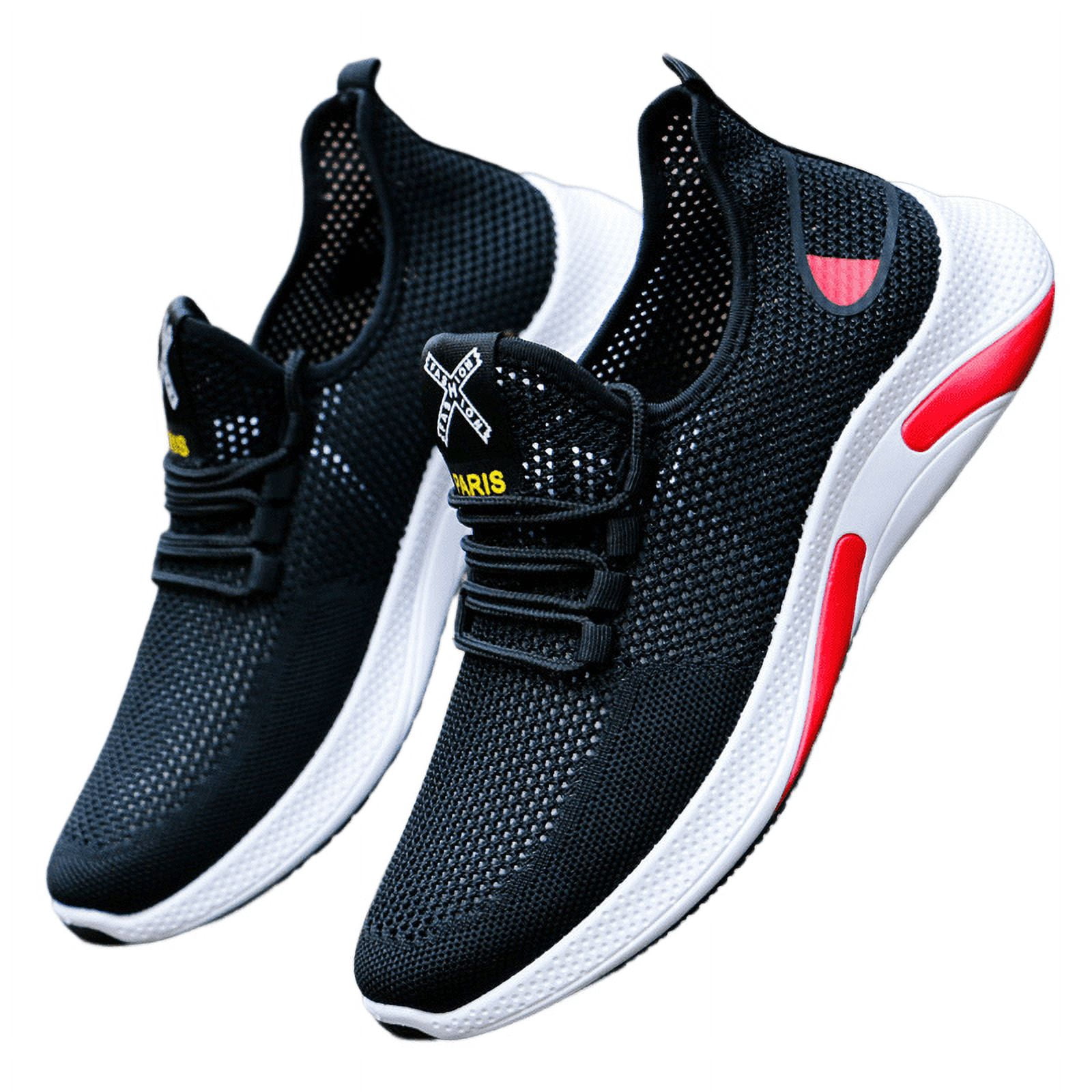 Summer small white shoes mesh men's casual sports shoes trendy shoes ...