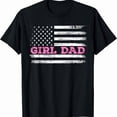 thumbnail image 1 of Summer t Shirts Girl Dad Father'S Day Dad Daughter, Dad of Girls Outnumbered T-Shirt Adult Men'S Loose And Comfortable Cotton, 1 of 5
