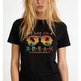 thumbnail image 1 of Summer themed Sunglasses Graphic for Everyone Funny Vacation inspired Casual Tee print T Shirt, 1 of 5