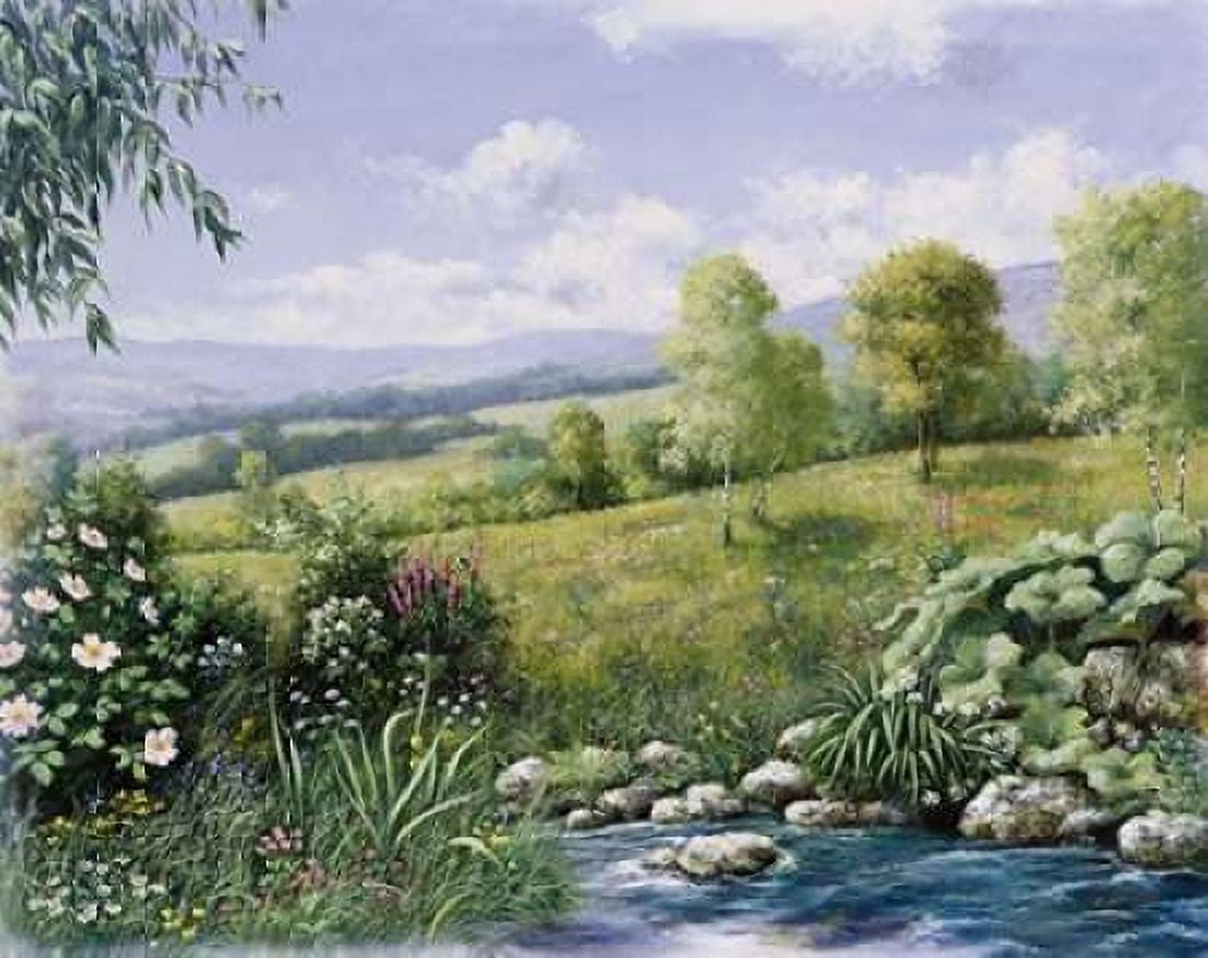 Summer time Canvas Art - Peter Motz (24 x 30)