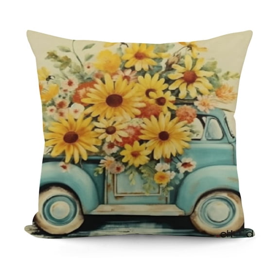 Summer vases s Spring Summer Yellow Couch