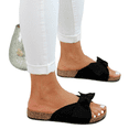 thumbnail image 1 of Summer women's shoes flat casual sandals and slippers large size bowknot women's slippers, 1 of 1