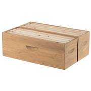 SummerHawk Ranch Victorian Teak Twin Honey Super Beekeeping Supplies