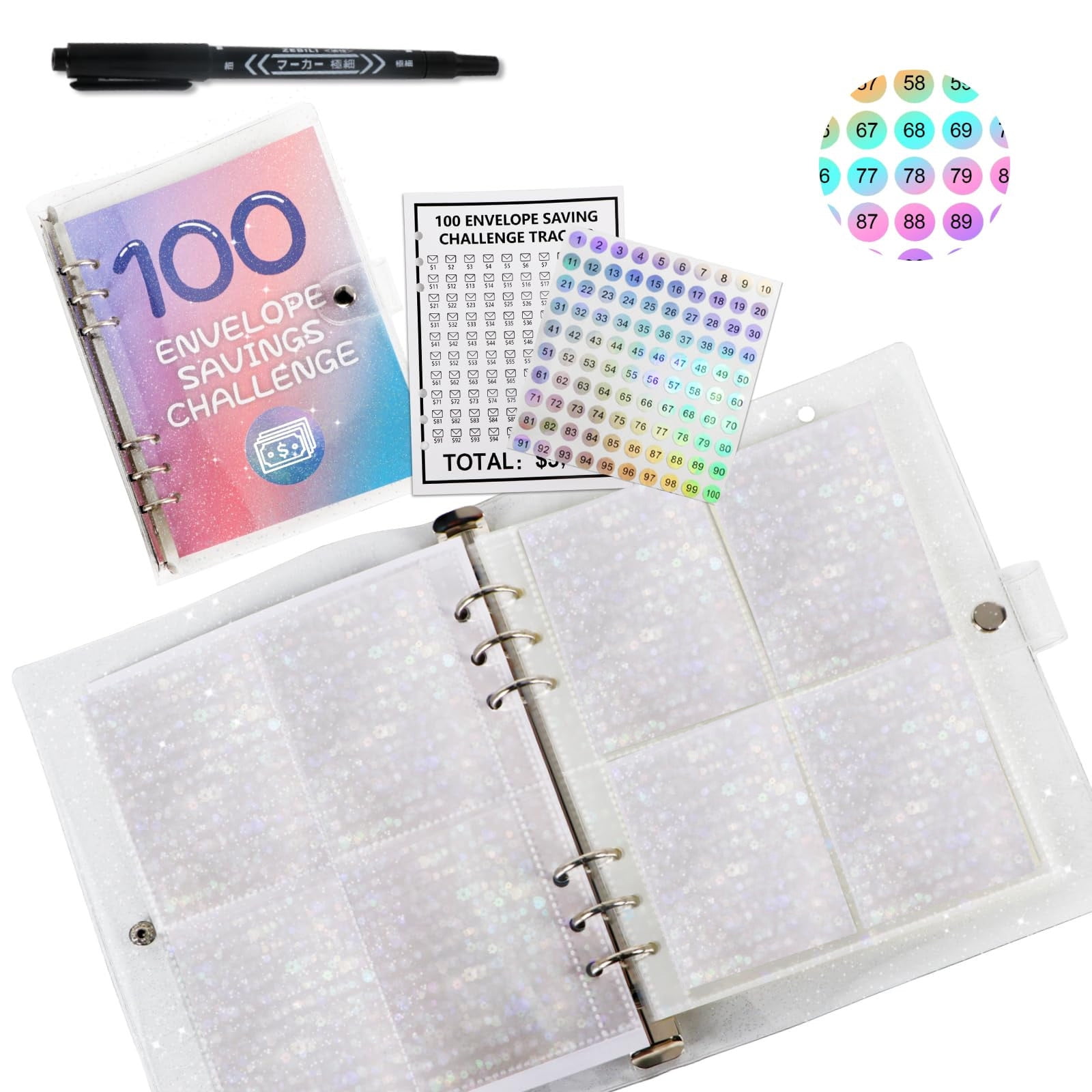 100 Envelopes Money Saving Challenge, Savings Challenges