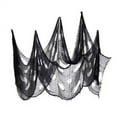 thumbnail image 1 of Summercome Black Halloween Creepy Cloth (30 x 70 Inch), Halloween Gauze, Creepy Gauze for House, Outdoor, Yard and Halloween Decoration Indoor, 1 of 7