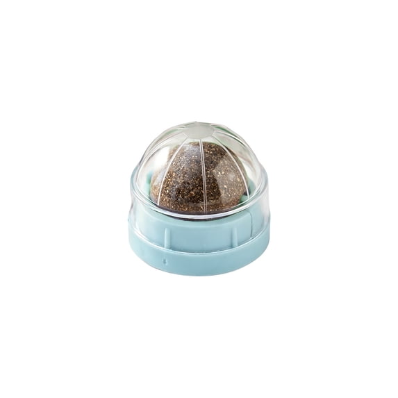 ZhangC Catnip Balls Cat, 360° Rotatable Catnip Wall Ball, Cat Nips Interactive Balls for Licking Boredom Relief Anxiety, Play Chew Teeth Cleaning for Indoor(Gray)