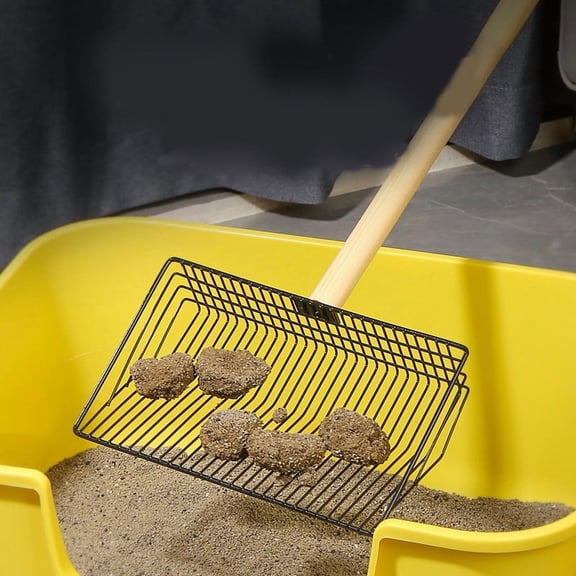 Summercome Chicken Poop Scooper with Fine Mesh Sieve - Heavy Duty Chicken Coop Scoop for Sand, Extra Wide 10 Sifting Shovel Pooper Scooper and Coop Cleaning Must Haves