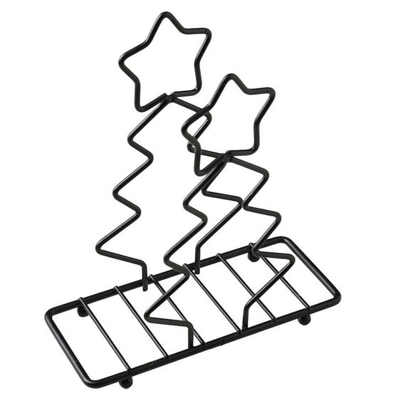 Summercome Cute Christmas Napkin Holder for Table Decor, Metal Bathroom Kitchen Accessories Napkins Holder Dinner Paper Napkin Holder Xmas Gift Decorative Christmas Tree Decorations