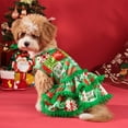 thumbnail image 1 of Summercome Dog Christmas Outfit Dog Dress Holiday Puppy Clothes for Small Dogs Girl, Pet Costume Cat Outfits Green Red-X Large, 1 of 6