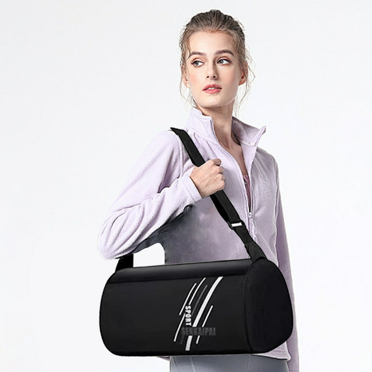 Summercome Gym Bag for Women Mens with Shoe Compartment, Small