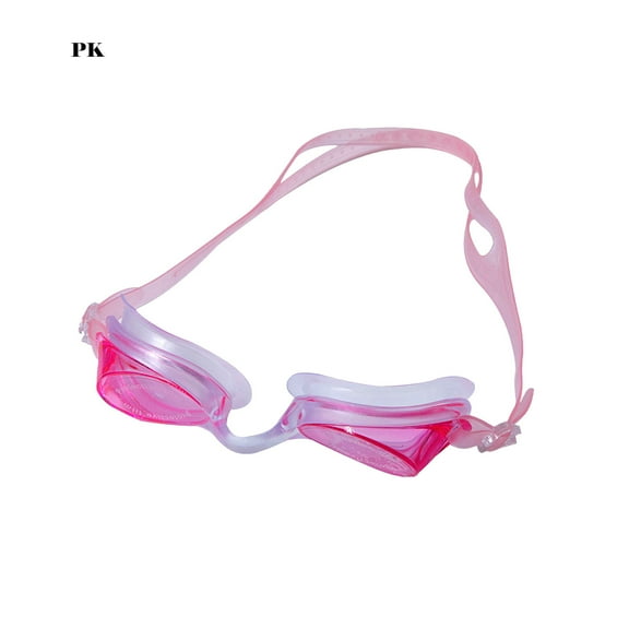 Summercome Kids Swim Goggles, Crystal Clear Wide Vision Underwater, No Leak Soft Gaskets, Easy Adjustment Swim Goggles for Kids, Full Protection Swimming Goggles for Children Boys&Girls Age 3-14(Pink)