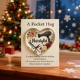 thumbnail image 1 of Summercome A Pocket Hug for Hairstylists, Mini Hairdresser Tools Heart Pocket Hug Token with Greeting Cards, Hairdresser Christmas Appreciation Gifts for Women Men, Cosmetology Student (#C), 1 of 4