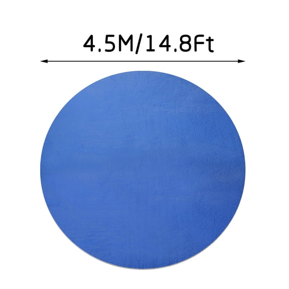 Summercome Round Pool Covers, Solar Pool Covers Blankets, Suitable for Round Above Ground Swimming Pool, Heavy-Duty Bubble Pool Hot Tub Spa Solar Covers, Thermal Blanket (14.8 Feet)