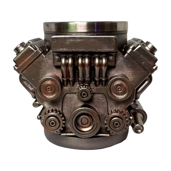 Summercome Rustic V8 Engines Mug, Rusty Engines Style Cup,Creative Gifts for Car LoversPerfect for Men on Father's Day, Birthdays, Christmas, Thanksgiving, or Valentine's Day