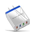 thumbnail image 1 of Summercome USB Charger 40W Quick Charge 3.0, 5V/3.1A 4 Port Fast Charging Block Wall Charger Plug Cube, 1 of 7