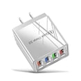 thumbnail image 1 of Summercome USB Charger 40W Quick Charge 3.0, 5V/3.1A 4 Port Fast Charging Block Wall Charger Plug Cube, 1 of 8