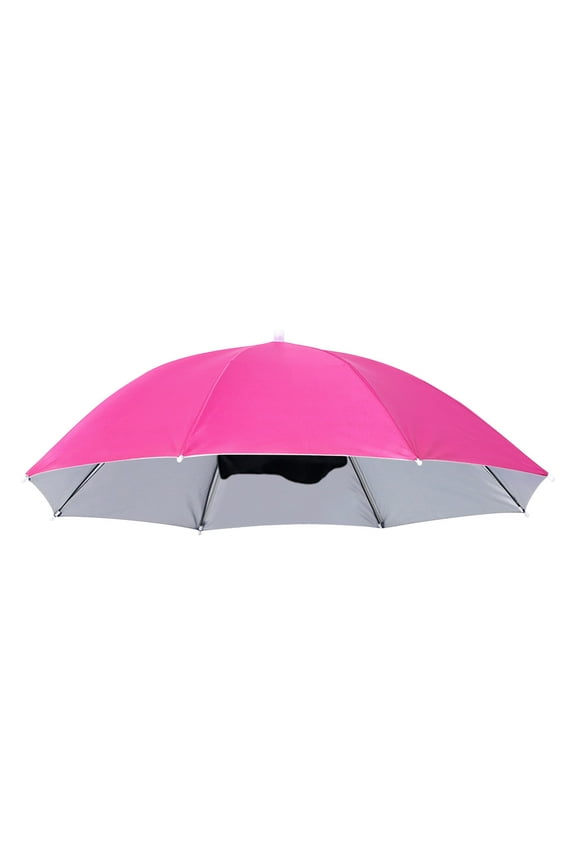 Umbrella Hat For Adults, 26-inch Diameter Hand-Free Folded Loose-Belt Fishing Cap Umbrella Cap, Fishing Umbrella Cap Sunhat for Man Woman
