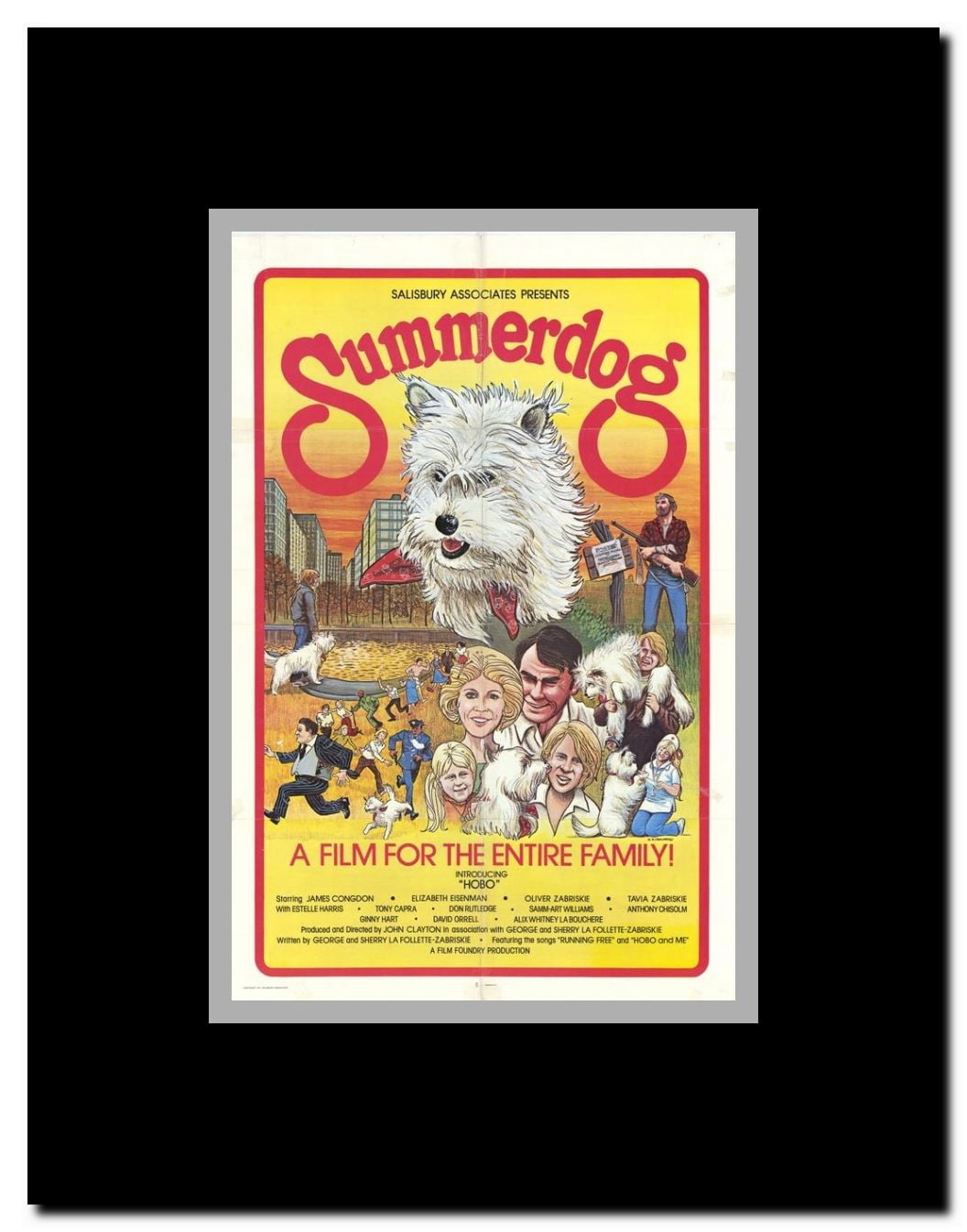 Summerdog Framed Movie Poster