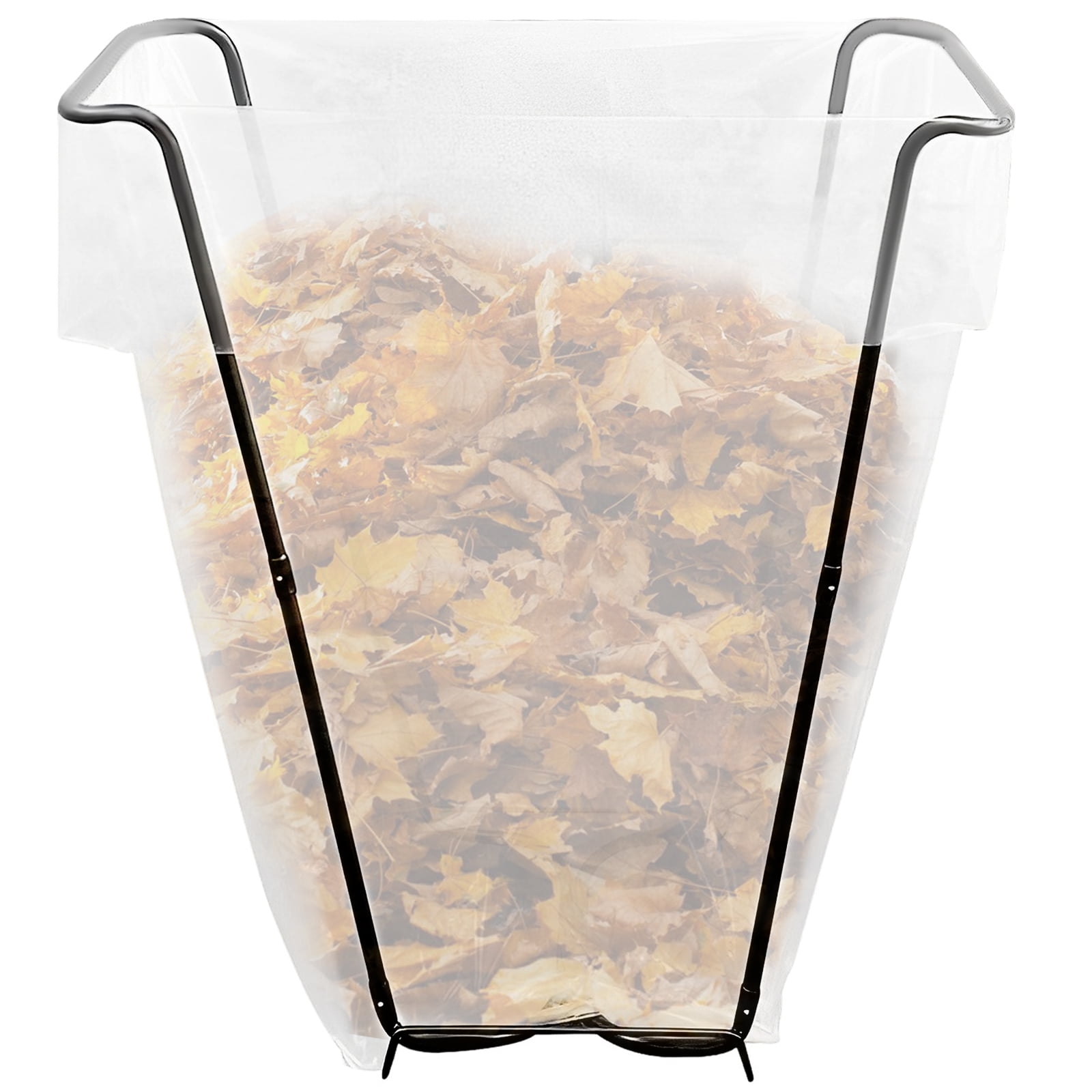 Summerkimy Garden Trash Bag Holder Heavy Duty Metal Outdoor Leaf Bag