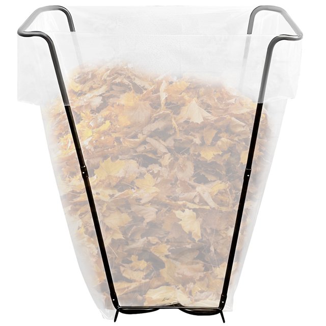 Summerkimy Garden Trash Bag Holder Heavy Duty Metal Outdoor Leaf Bag