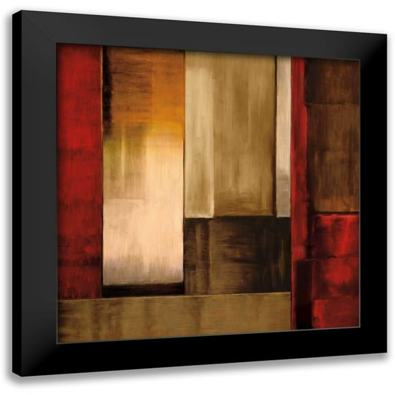 Summers, Aaron 12x12 Black Modern Framed Museum Art Print Titled - Crossover I