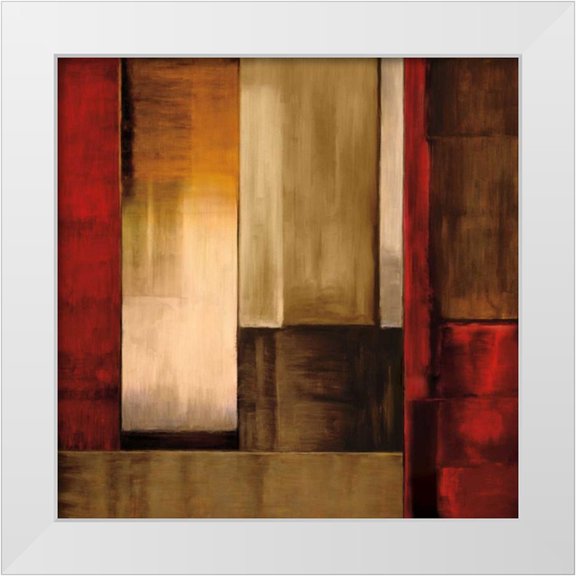 Summers, Aaron 12x12 White Modern Wood Framed Museum Art Print Titled - Crossover I
