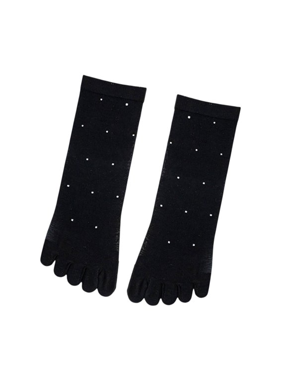 Summers Comfortable Socks Ankle Socks With 5 Toe Pockets Enhancing Airflows For Hiking Walking Comfort