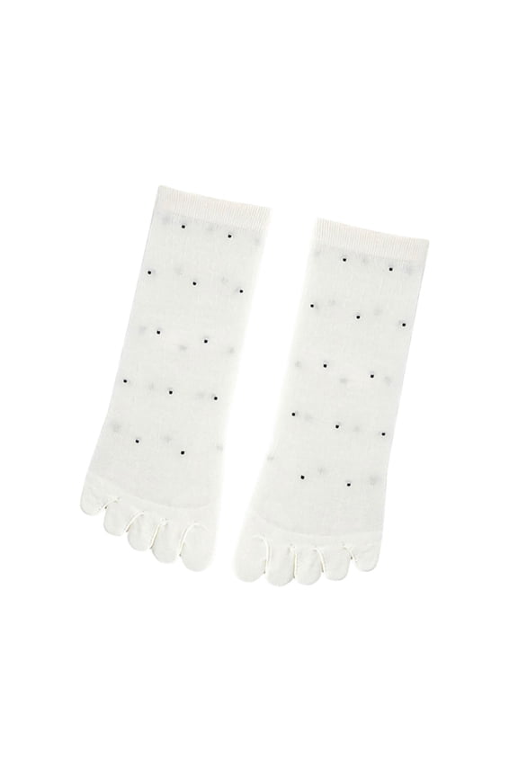 Summers Comfortable Socks Ankle Socks With 5 Toe Pockets Enhancing Airflows For Hiking Walking Comfort