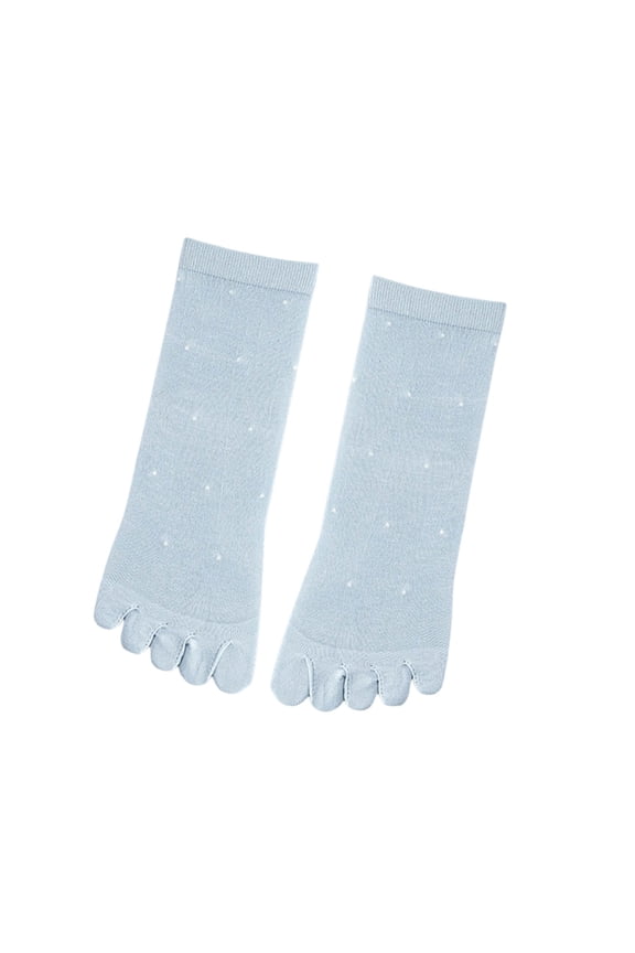 Summers Comfortable Socks Ankle Socks With 5 Toe Pockets Enhancing Airflows For Hiking Walking Comfort