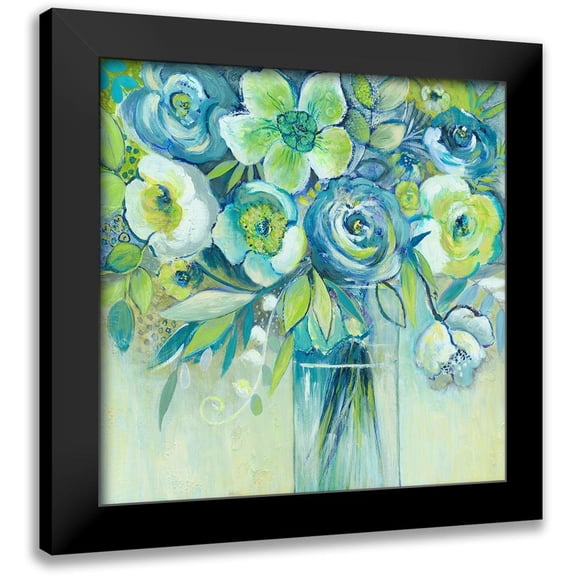 Summers, Elle 12x12 Black Modern Framed Museum Art Print Titled - Spring Symphony