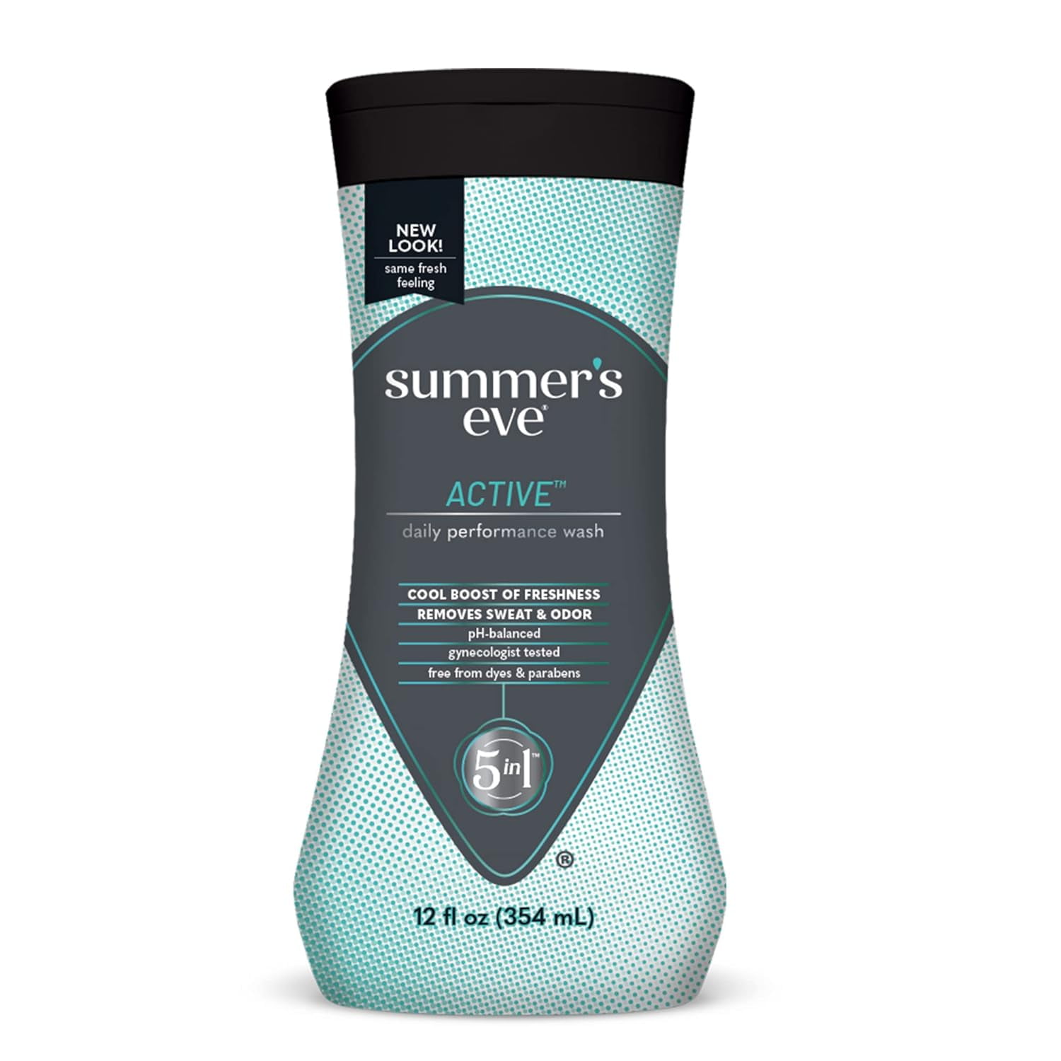 Summers Eve Active Daily Performance All Over Femine Body Wash, 12 Oz, 3 Pack
