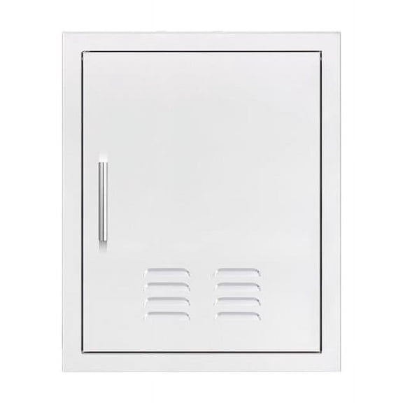 Summerset DV-18VR 18 x 22 in. Vented Vertical Access Door with Hidden Hinge - Right Side Opening - 2024 Handle