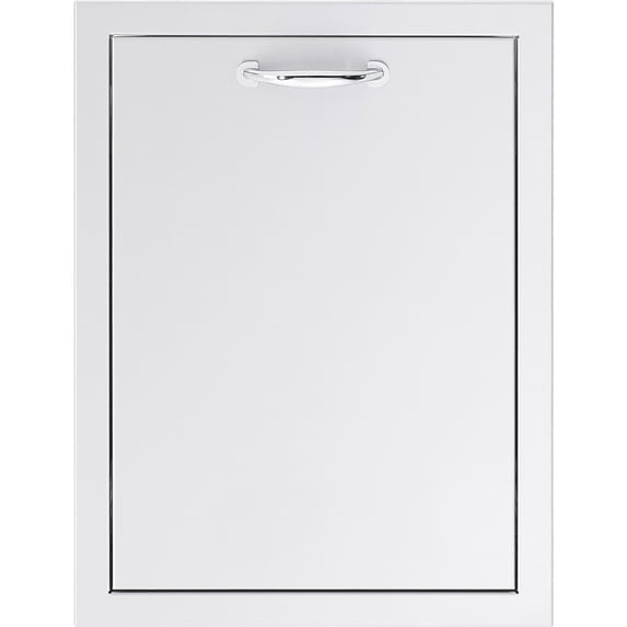 Summerset 20-Inch Roll-Out Stainless Steel Double Trash / Recycling Bin - SSTD2-20