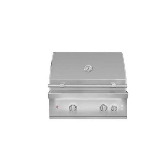 Summerset QST30-LP 30 in. Liquid Propane Quest Grill with 2 Burner Rear Burner Warming Rack - 2 Piece